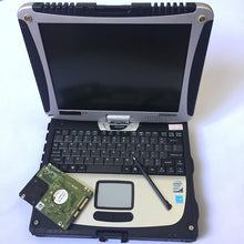 Load image into Gallery viewer, Panasonic CF19 Toughbook Laptop Support Work for SD C3 C4 C5 Alldata Auto Diagnostic Tool