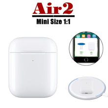 Load image into Gallery viewer, Original Copy of AirPods 1:1 Pop up for Air 2 Wireless Bluetooth Earphone Touch Control Headphone Support Wireless Charging