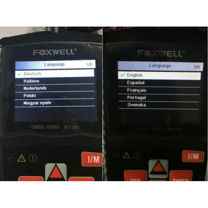 Foxwell NT201 Universal  EOBD CAN Scanner Automotive Engine Code Reader Scan Diagnostic Tool Car OBDII OBD 2