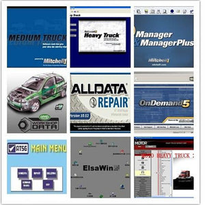 Alldata + Mitchell on Demand+ ElsaWin+ Vivid workshop+ ATSG ALL 24 in 1TB External HardDrive