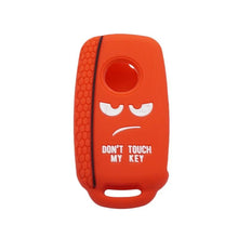 Load image into Gallery viewer, Don&#39;t Touch My Key Silicone Car Key Cover Case For All Cars Brands Keys