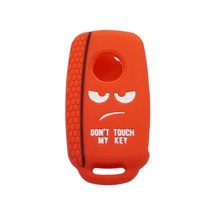 Don't Touch My Key Silicone Car Key Cover Case For All Cars Brands Keys